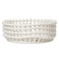 Ferm LIVING Ceramic Centerpiece, Off White