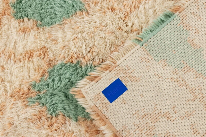 Hem Monster Rug, 250 X 350 Cm, Turquoise - Peach 4 Hem Monster Rug, 250 X 350 Cm, Turquoise - Peach - Image 4