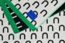 Hem Arch Throw, 130 X 180 Cm, Black - White - Green -Hay Outlet Store 30572ArchThrowBlack White Green02 2048x2048