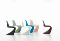 Vitra Panton Chair, Soft Mint -Hay Outlet Store 3145567 Panton Chair Group master