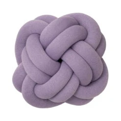 Design House Stockholm Knot Cushion, Lilac