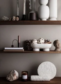 Ferm LIVING Alza Bowl, White Marble -Hay Outlet Store 33 17527