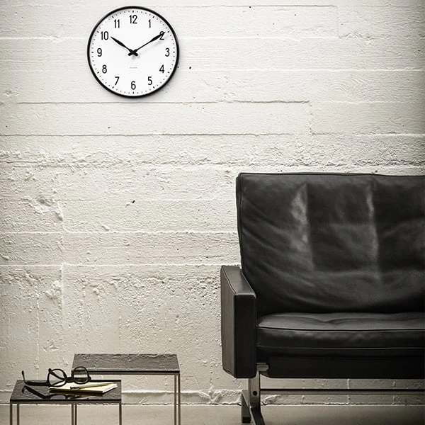Arne Jacobsen AJ Station Wall Clock, 21 Cm 2 Arne Jacobsen AJ Station Wall Clock, 21 Cm - Image 2