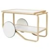 Artek Aalto Tea Trolley 901, White - Birch