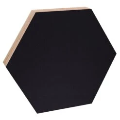 Kotonadesign Noteboard Hexagon, 52,5 Cm, Black