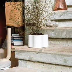 Artek Riihitie Plant Pot B, Small, White Gloss -Hay Outlet Store 399Artek iso FV