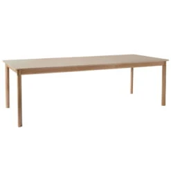 &Tradition Patch HW2 Table, 240 Cm, White Oiled Oak - Beige Laminate
