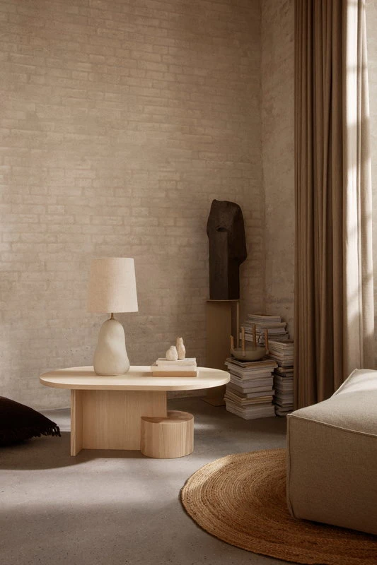 Ferm LIVING Eternal Oval Jute Rug, Small, Natural 2 Ferm LIVING Eternal Oval Jute Rug, Small, Natural - Image 2