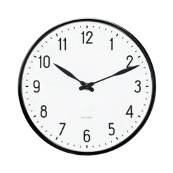 Arne Jacobsen AJ Station Wall Clock, 21 Cm