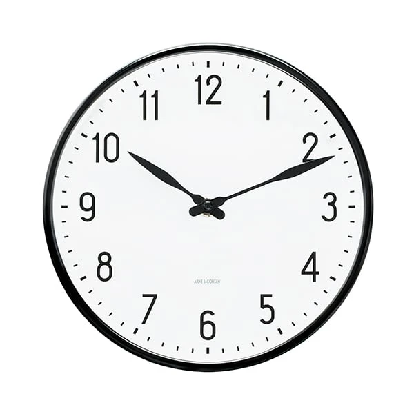 Arne Jacobsen AJ Station Wall Clock, 21 Cm 1 Arne Jacobsen AJ Station Wall Clock, 21 Cm