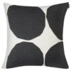 Marimekko Kivet Cushion Cover 50 X 50 Cm, Off White - Black