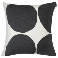 Marimekko Kivet Cushion Cover 50 X 50 Cm, Off White - Black