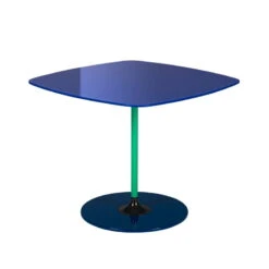 Kartell Thierry Side Table, 50 X 50 Cm, Blue -Hay Outlet Store 4040bl 2 role role