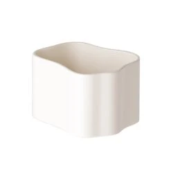 Artek Riihitie Plant Pot B, Small, White Gloss