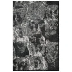 Lapuan Kankurit Otso Blanket 130 X 200 Cm, Black - Grey