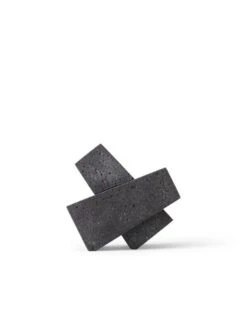 MENU Converge Bookends, Lava Stone -Hay Outlet Store 4210149 Converge Book Ends front