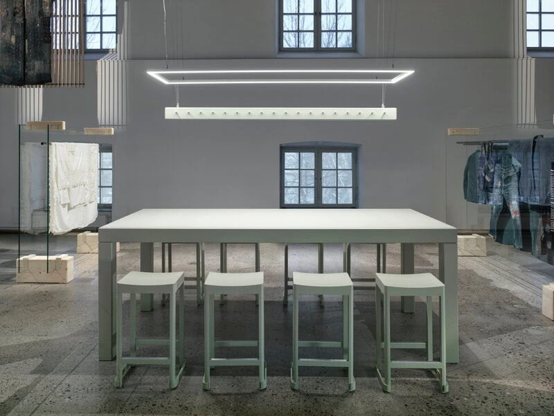 Artek Atelier Bar Stool, 65 Cm, Dark Red - Image 3