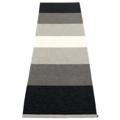 Pappelina Kim Rug, 70 X 240 Cm, Black