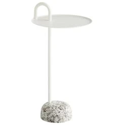 HAY Bowler Side Table, Cream White
