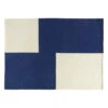 HAY Ethan Cook Flat Works Rug, 170 X 240 Cm, Blue Offset