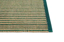 HAY Tapis Rug, Black - Green -Hay Outlet Store 541710 Tapis Mat 60x95 black and green detail