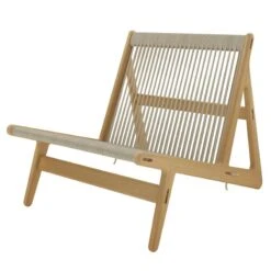 GUBI MR01 Initial Chair, Oiled Oak