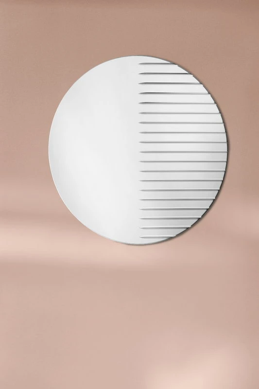 Warm Nordic Masquerade Mirror, Round 2 Warm Nordic Masquerade Mirror, Round - Image 2