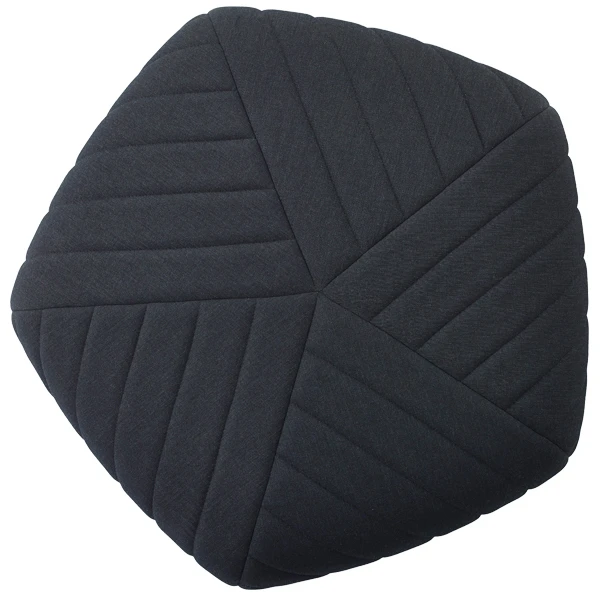 Muuto Five Pouf, Dark Grey 3 Muuto Five Pouf, Dark Grey - Image 3