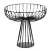 Serax Catu Basket With Stand, Black