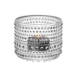 Iittala Kastehelmi Tealight Candleholder 64 Mm, Clear