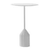Viccarbe Burin Mini Side Table, 36 Cm, White