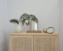 Spring Copenhagen Satellite Hand Mirror, Large, Oak -Hay Outlet Store 7001 FSC SATELLITE MIRROR 24 Christoffer Skjtt 8