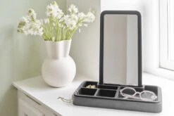 Spring Copenhagen Mirror Box, Black -Hay Outlet Store 7010 FSC MIRROR BOX SORT GROUNDED CRAFTWORK 8