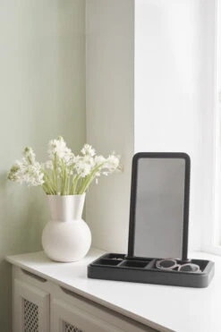 Spring Copenhagen Mirror Box, Black -Hay Outlet Store 7010 FSC MIRROR BOX SORT GROUNDED CRAFTWORK 9