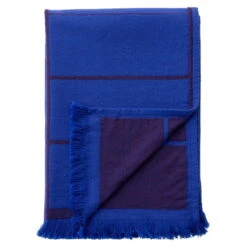 &Tradition Untitled AP10 Throw, 150 X 200 Cm, Electric Blue