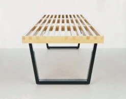 Vitra Nelson Bench, Long, Ash -Hay Outlet Store 84008 Nelson Bench master