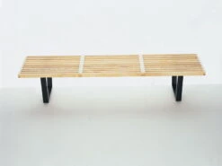 Vitra Nelson Bench, Long, Ash -Hay Outlet Store 84012 Nelson Bench master