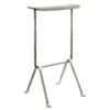 Magis Officina Bar Stool, High, Galvanized, Metallised Grey