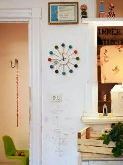 Vitra Ball Clock, Multicolour -Hay Outlet Store 92311 Ball Clock master