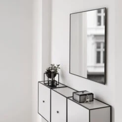 By Lassen View Mirror, Medium, Black -Hay Outlet Store 93ByLassen iso 1