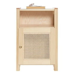 Lundia Classic Nightstand With Door, Pine - Rattan -Hay Outlet Store AA5578 Lundia