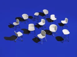 HAY About A Stool AAS32, Soaped Oak - White -Hay Outlet Store AAC collection catalogue 01