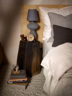 Arne Jacobsen AJ City Hall Table Clock With Alarm, Sandy Beige -Hay Outlet Store AJ 43693 02