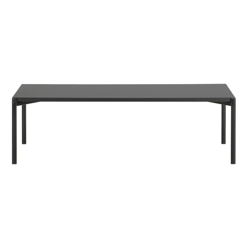 Artek Kiki Low Table, 140 X 60 Cm, Black - Black Linoleum 3 Artek Kiki Low Table, 140 X 60 Cm, Black - Black Linoleum - Image 3
