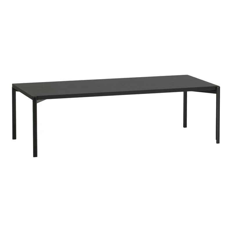 Artek Kiki Low Table, 140 X 60 Cm, Black - Black Linoleum 1 Artek Kiki Low Table, 140 X 60 Cm, Black - Black Linoleum