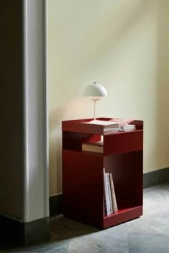 &Tradition Rotate SC73 Side Table, Merlot -Hay Outlet Store ATD Retail 2022 Rotate SC73 Flowerpot VP9