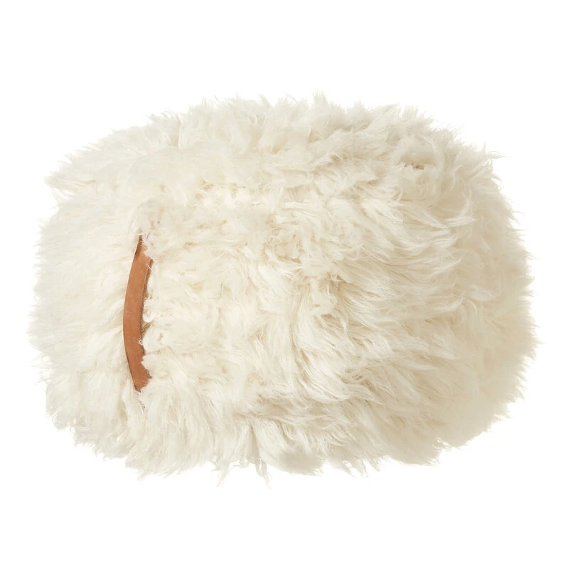 Anno Villatalja Pouf, 60 Cm, Natural White 1 Anno Villatalja Pouf, 60 Cm, Natural White