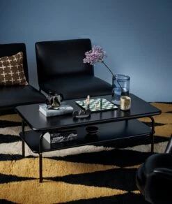 Maze Anyday Coffee Table, 50 X 100 Cm, Black -Hay Outlet Store Anyday Black Lifestyle