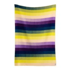 Røros Tweed Åsmund Gradient Throw, 200 X 135 Cm, Yellow - Blue
