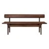 Carl Hansen & Søn BM0699 Asserbo Bench W. Backrest, 170 Cm, Dark Oiled Eucalyptus